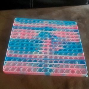 Blue and pink pop it